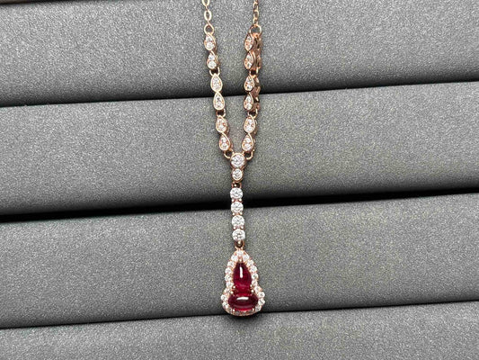 A2458 Ruby Necklace