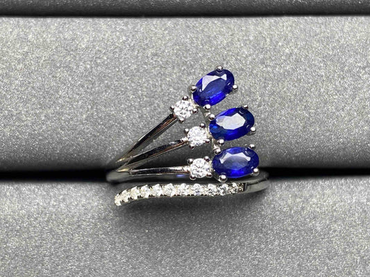 A249 Blue Sapphire Ring