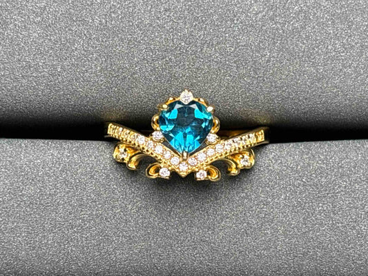 A2502 Topaz Ring