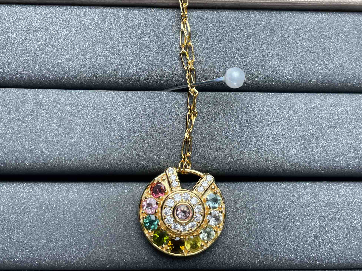 A2542 Tourmaline Necklace