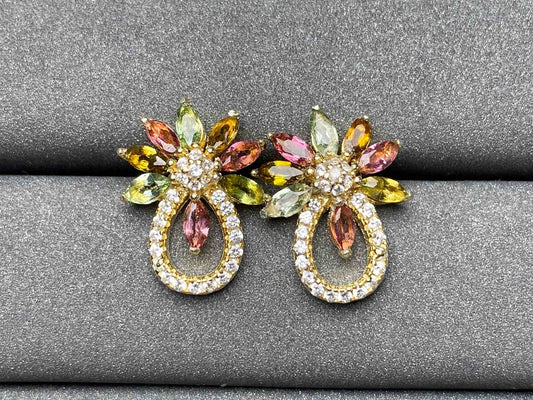 A2567 Tourmaline Earrings