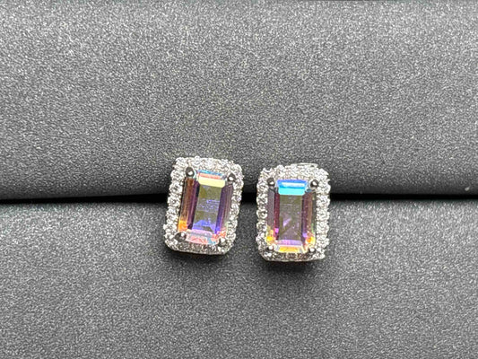 A2792 Aura Quarz Earrings