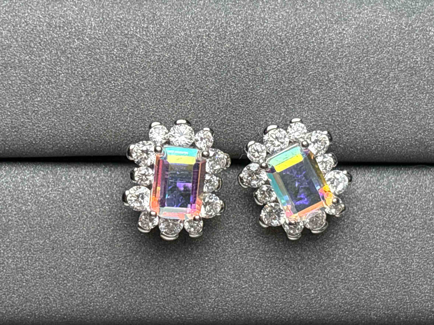 A2816 Aura Quarz Earrings