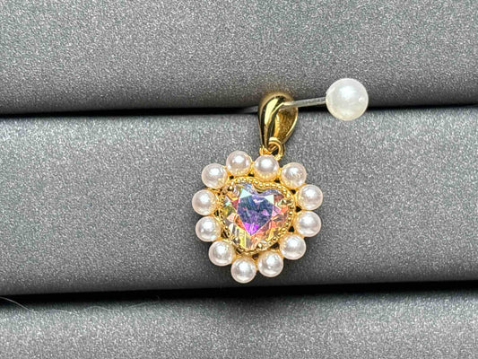 A2818 Aura Quarz Pendant
