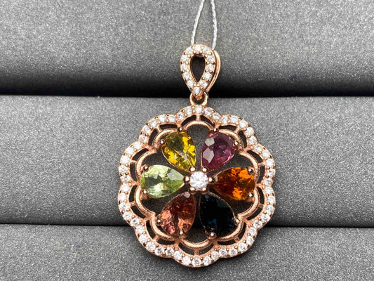 A3084 Tourmaline Pendant