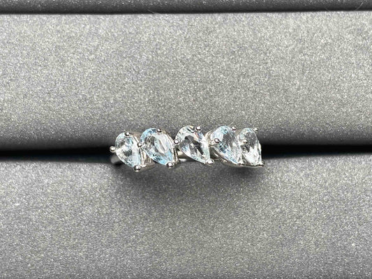 A3124 Aquamarine Ring