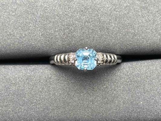 A3125 Aquamarine Ring