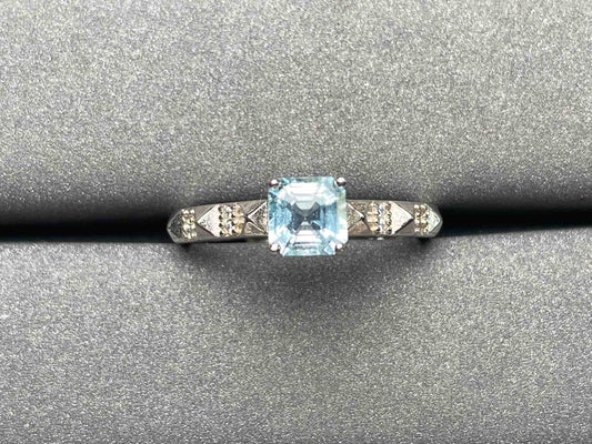 A3126 Aquamarine Ring
