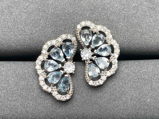 A3129 Aquamarine Earrings