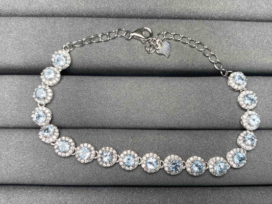 A3143 Aquamarine Bracelet