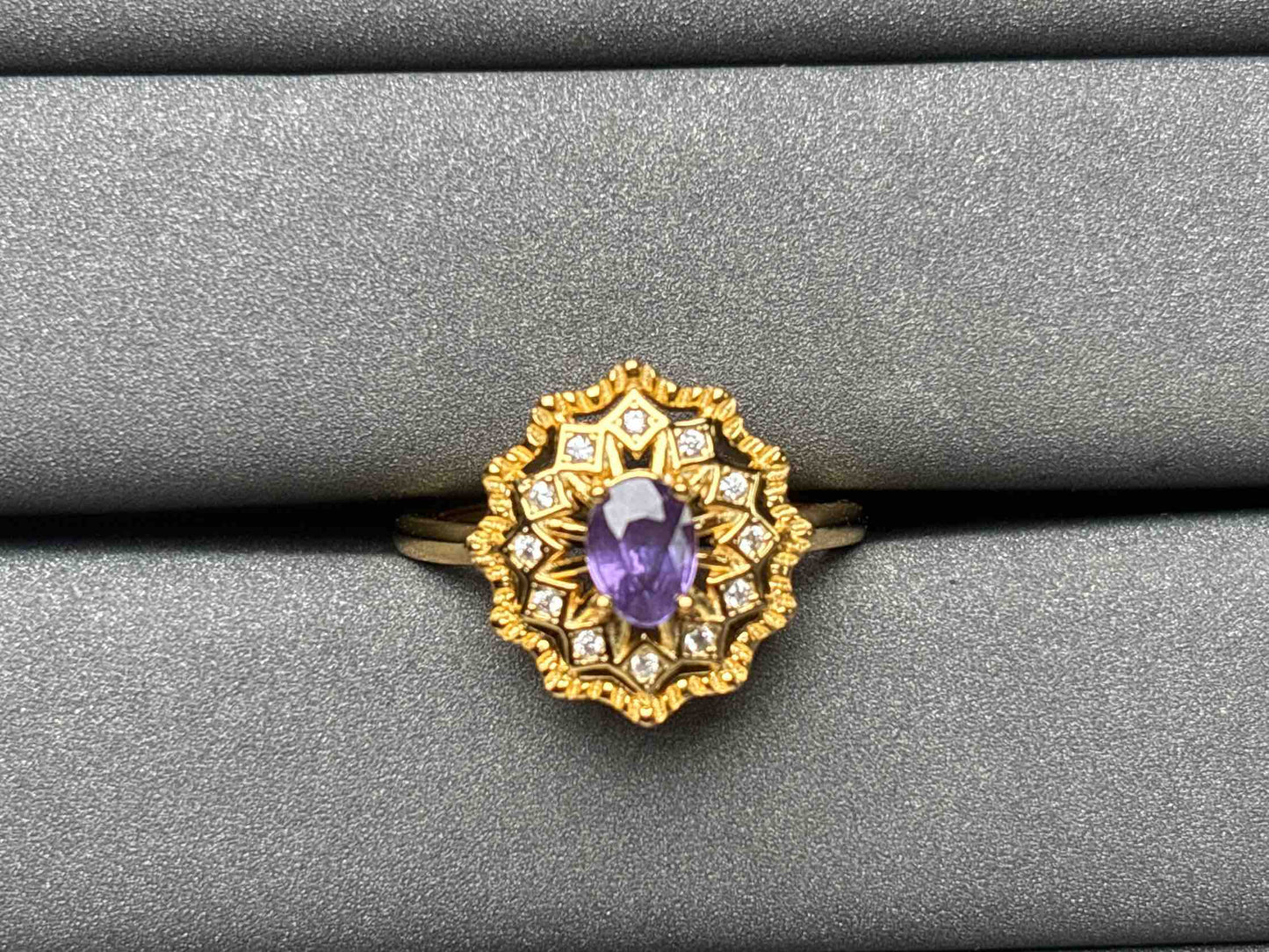 A3192 Purple Sapphire Ring