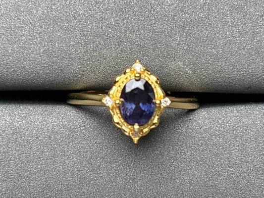 A3193 Purple Sapphire Ring