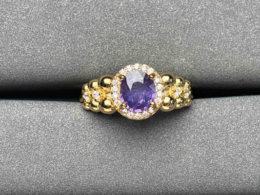 A3201 Purple Sapphire Ring