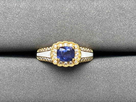 A3202 Purple Sapphire Ring