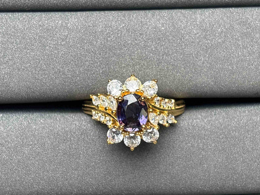 A3203 Purple Sapphire Ring