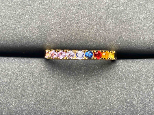 A3250 Colorful Sapphire Ring