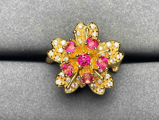A3251 Pink Sapphire Ring