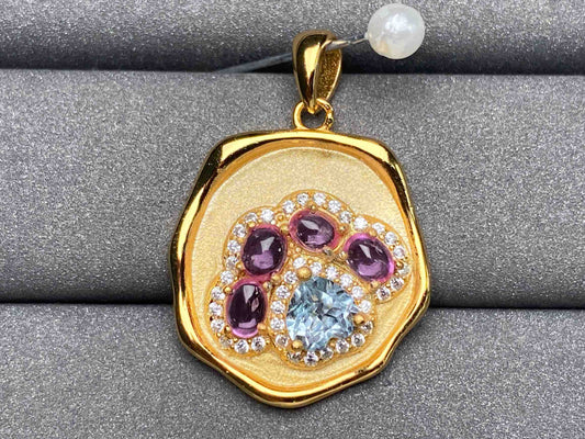 A3256 Aquamarine Pendant