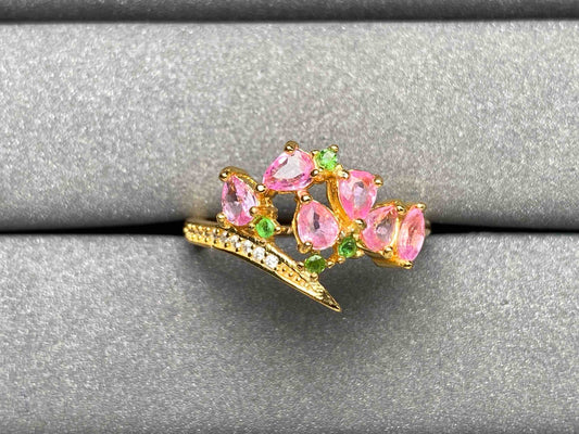 A3257 Pink Sapphire Ring