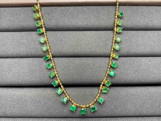A3261 Emerald Necklace