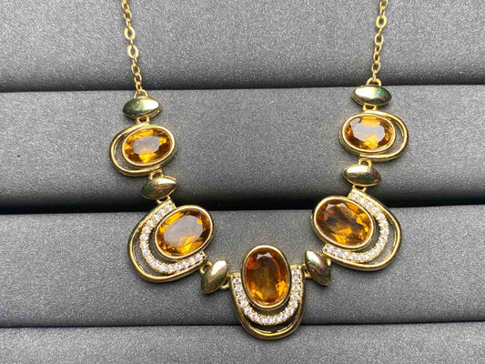 A3311 Citrine Necklace