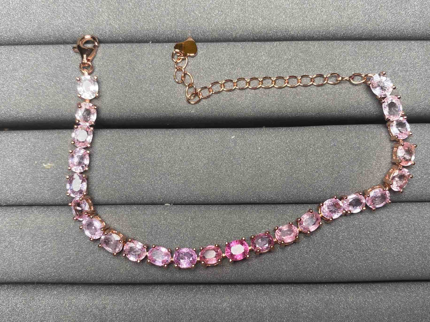 A3321 Pink Sapphire Bracelet