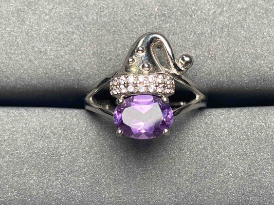 A3384 Amethyst Ring