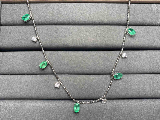 A3413 Emerald Necklace