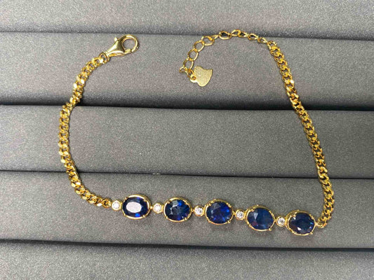 A3426 Blue Sapphire Bracelet