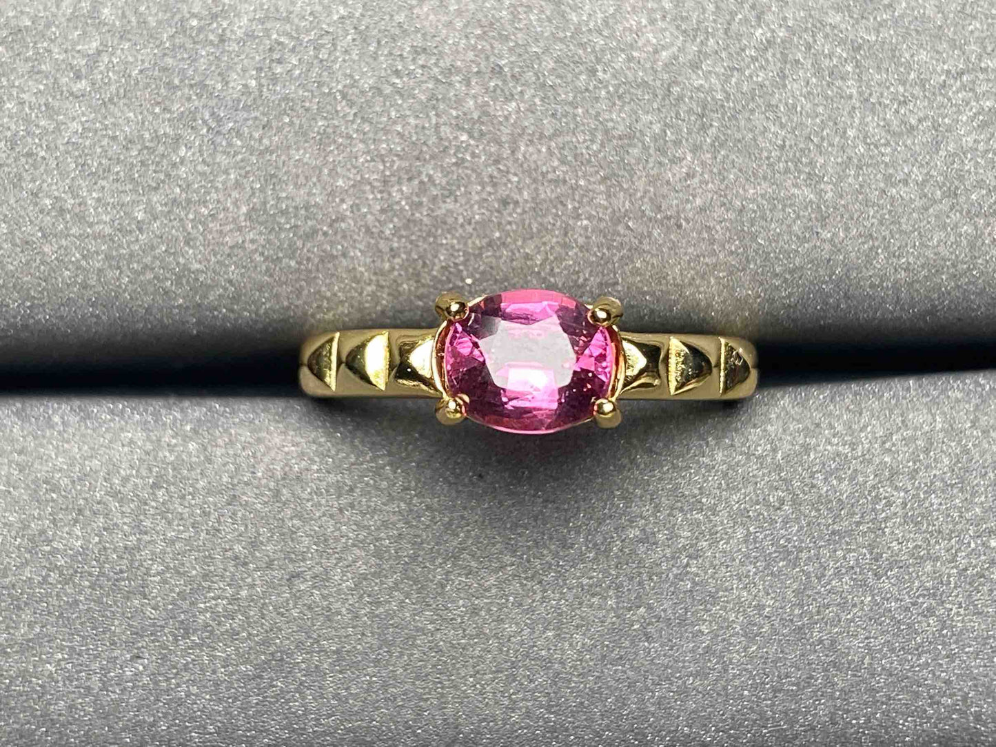 A3458 Malaya garnet Ring