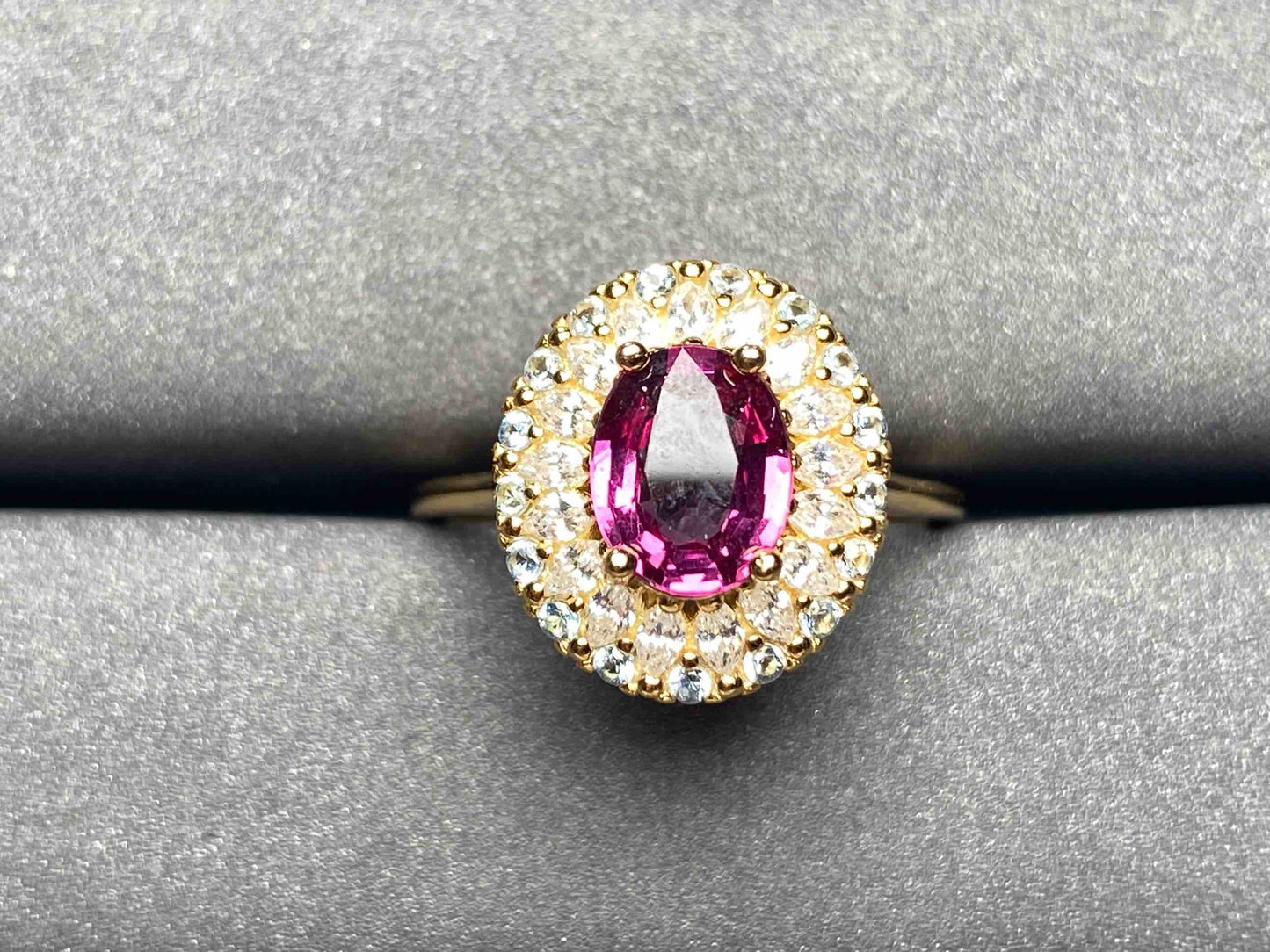 A3460 Malaya garnet Ring