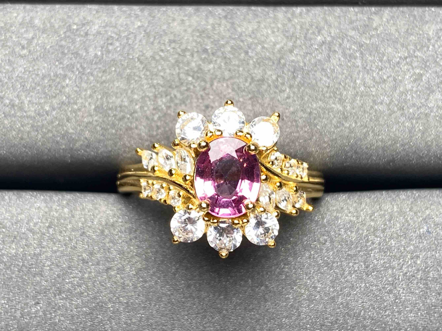 A3465 Malaya garnet Ring