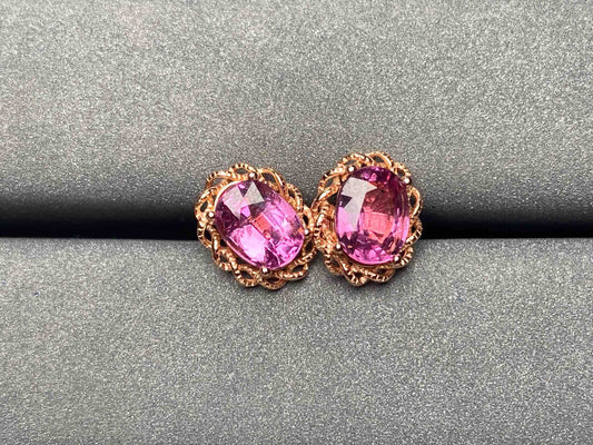 A3467 Malaya garnet Earrings