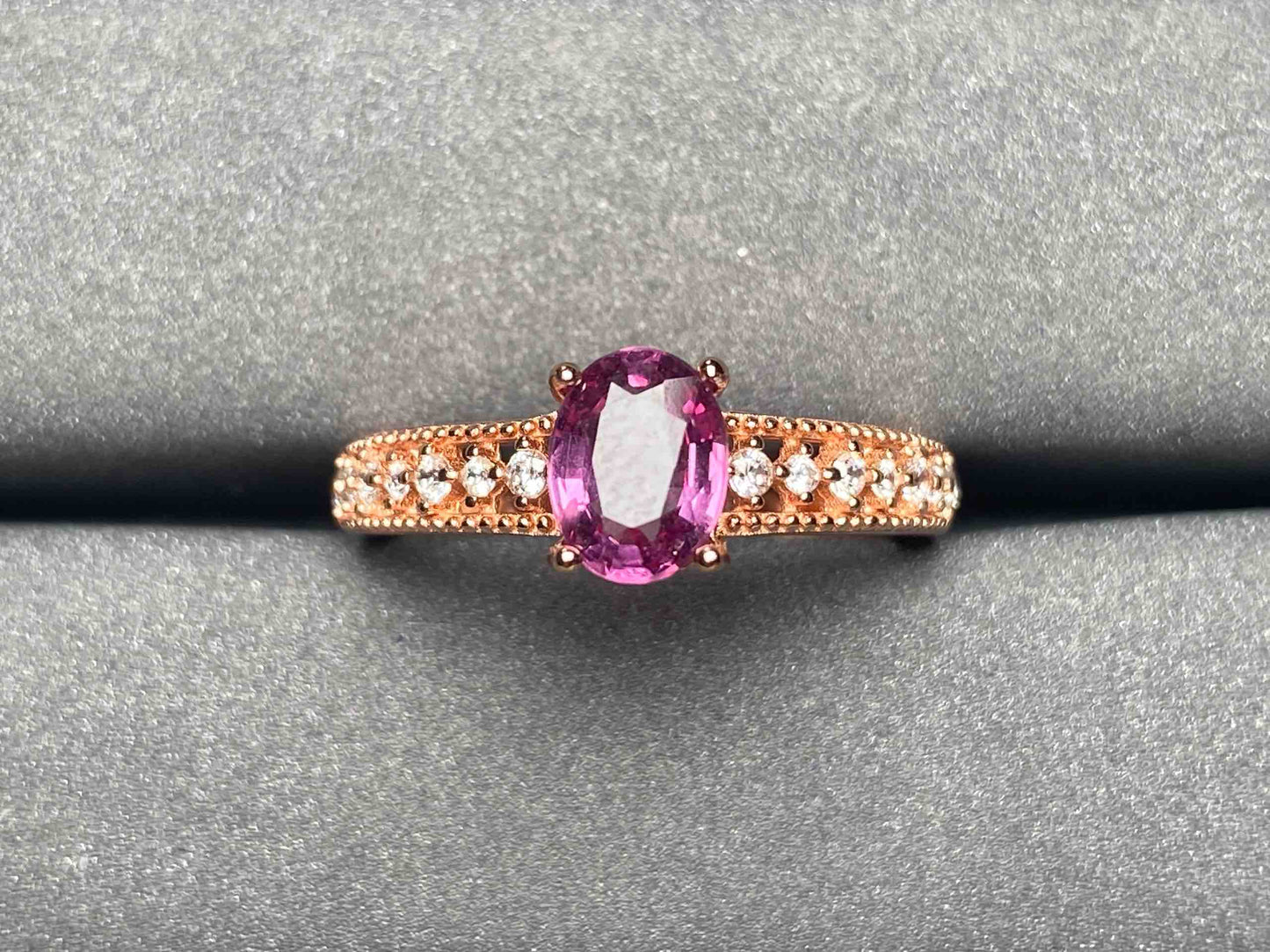 A3476 Malaya garnet Ring