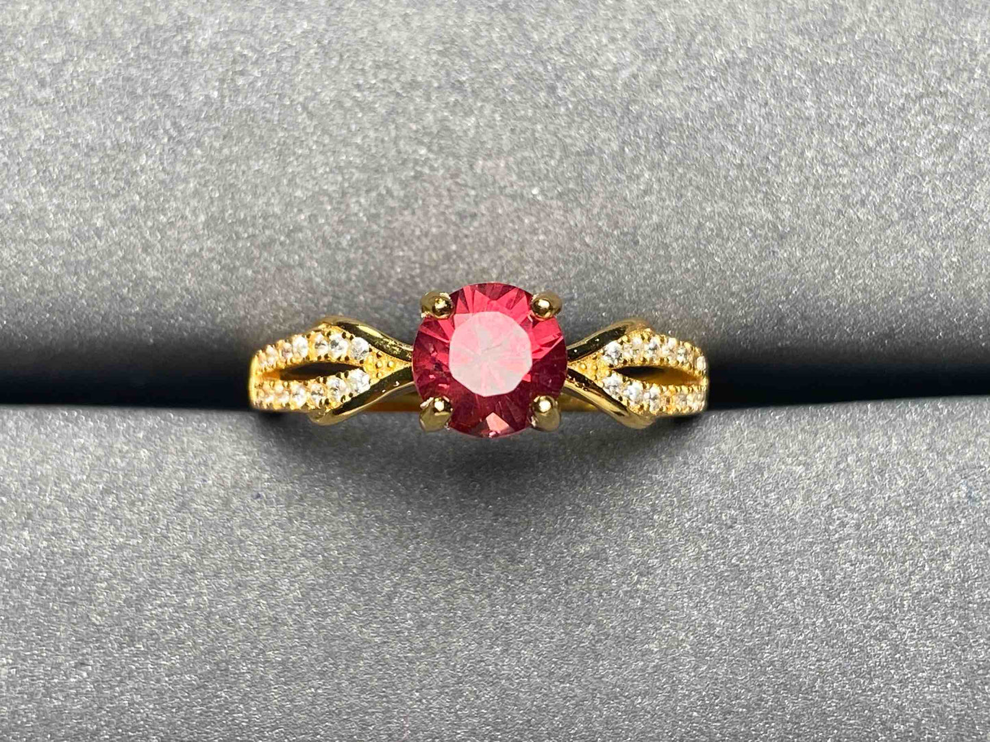 A3484 Malaya garnet Ring