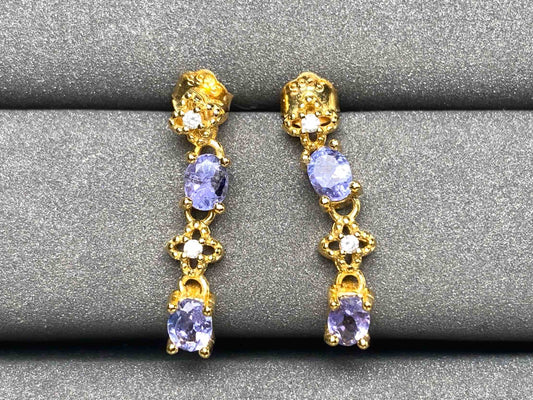 A3512 Tanzanite Earrings