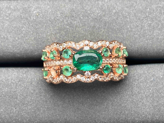 A3549 Emerald Ring