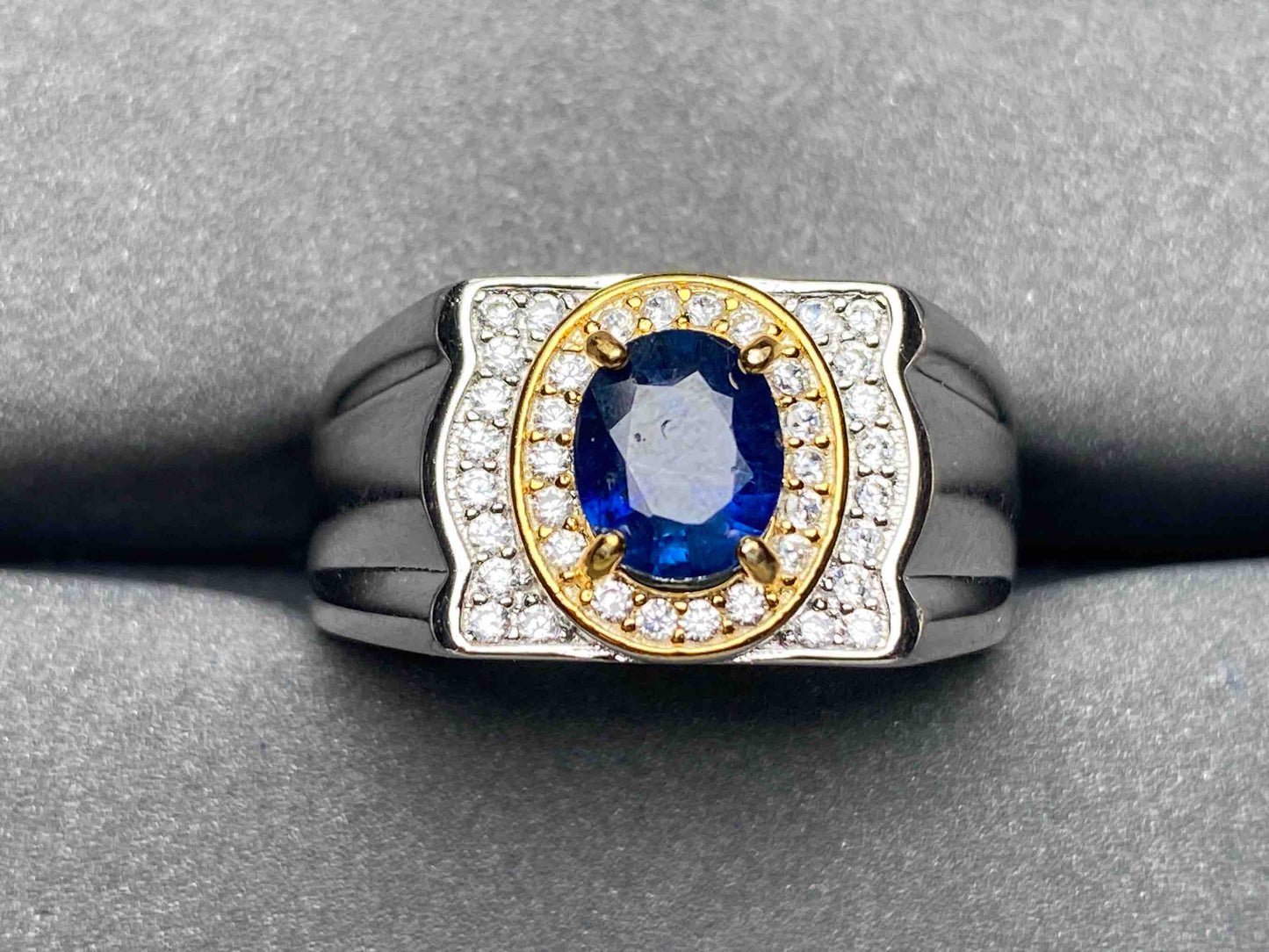 A3580 Blue Sapphire Ring