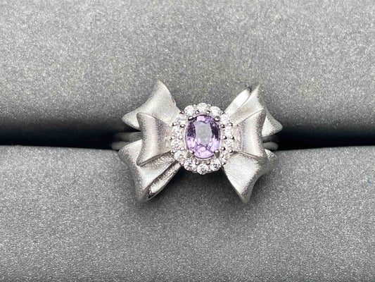 A3581 Purple Sapphire Ring