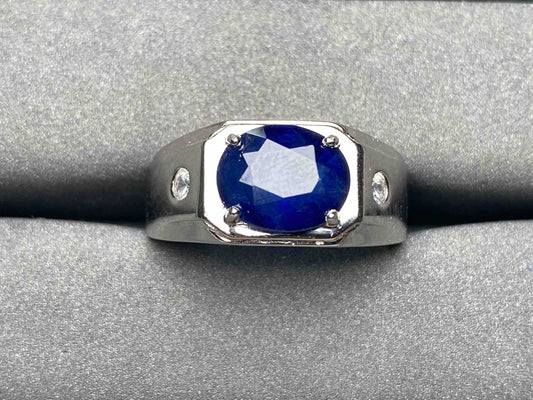 A3584 Blue Sapphire Ring