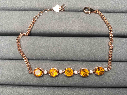 A3602 Citrine Bracelet