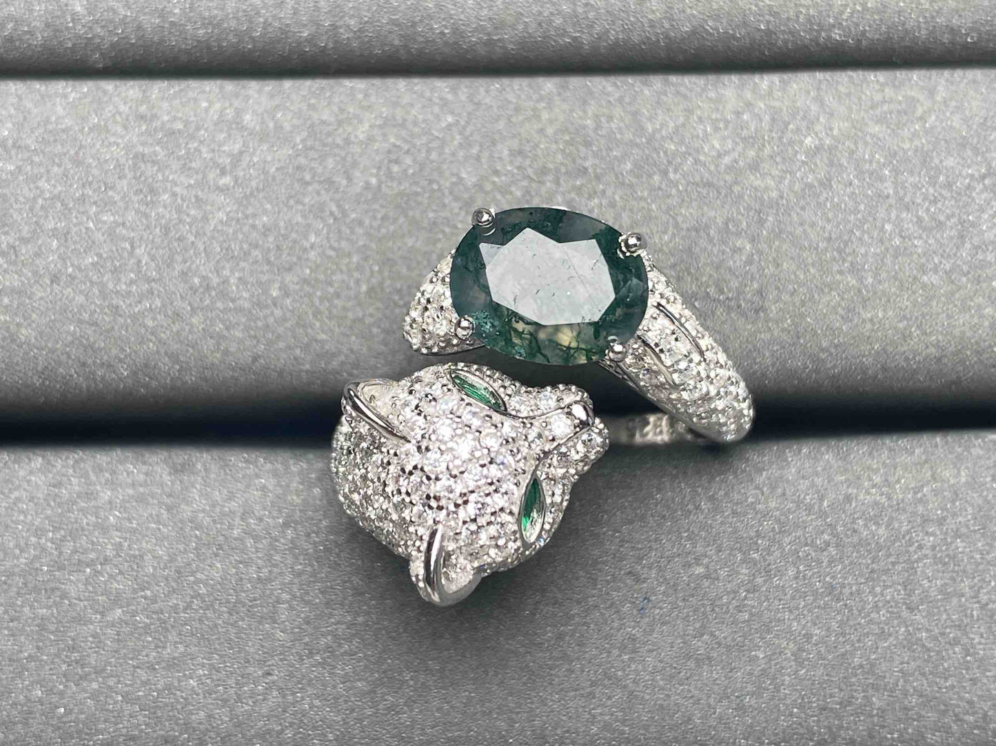 A3615 Moss Agate Ring