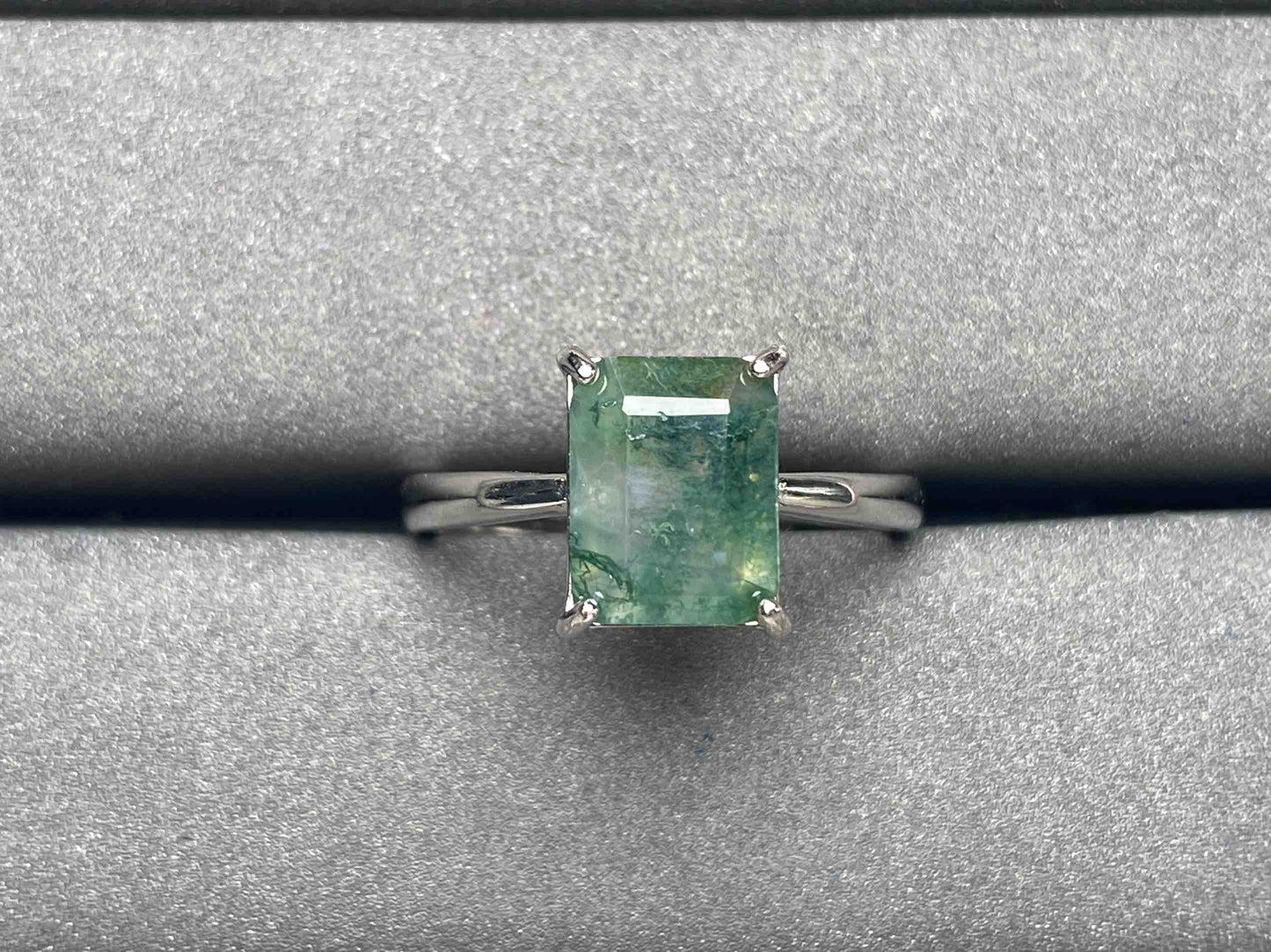 A3637 Moss Agate Ring