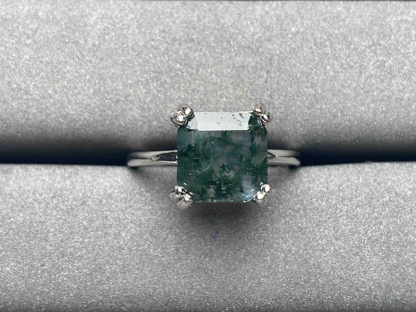 A3665 Moss Agate Ring