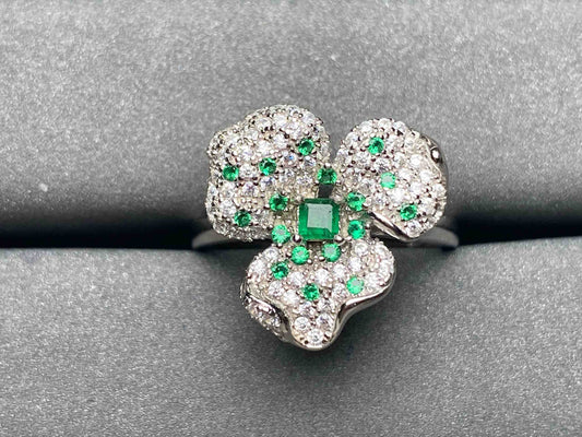 A3698 Emerald Ring