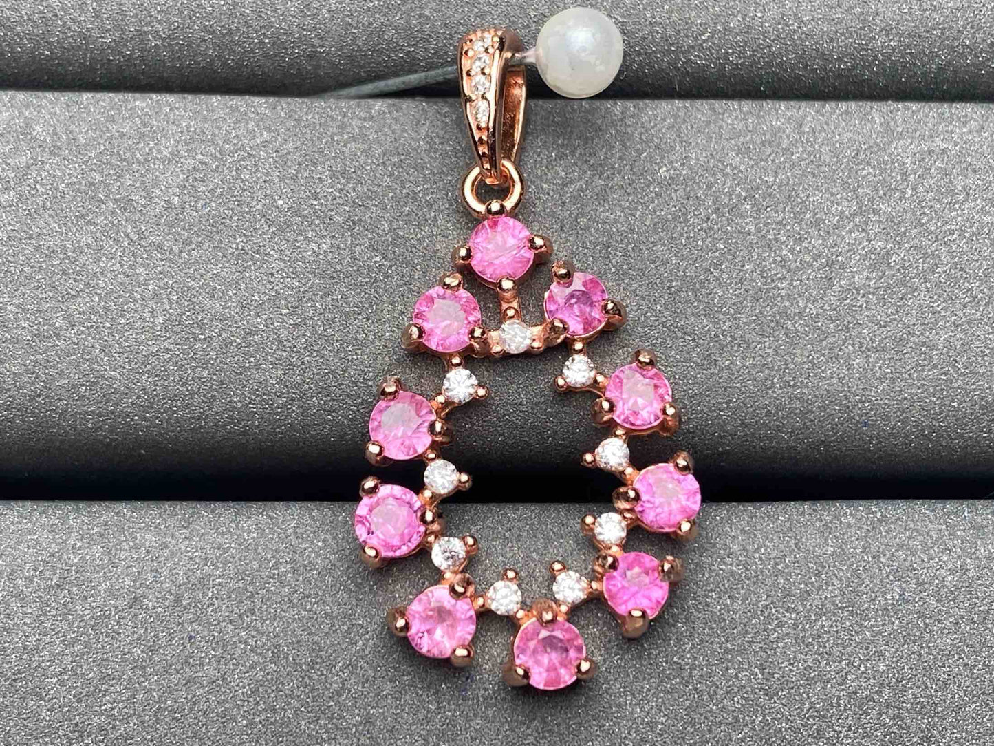 A3717 Pink Ruby Pendant
