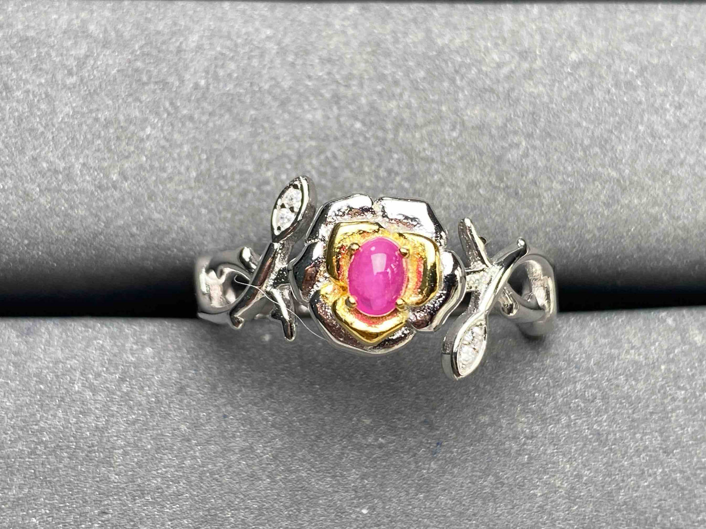 A3725 Pink Ruby Ring