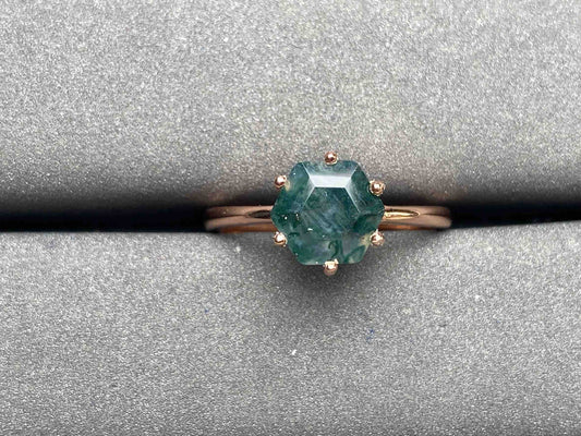 A3747 Moss Agate Ring