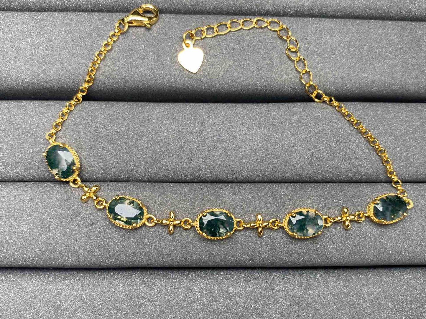 A3759 Moss Agate Bracelet