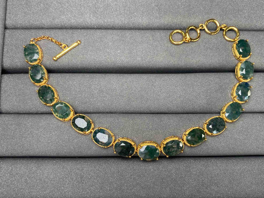 A3768 Moss Agate Bracelet